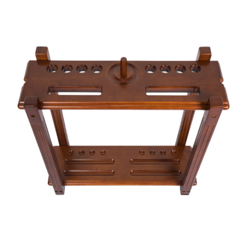 Presidential Billiards Straight Wooden Floor Cue Rack 2