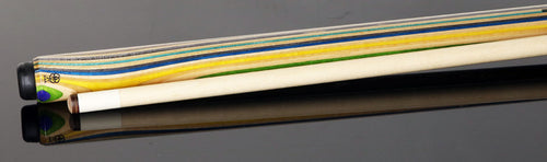McDermott Chops Sneaky Pete Skateboard Pool Cue - Vertical Design 3