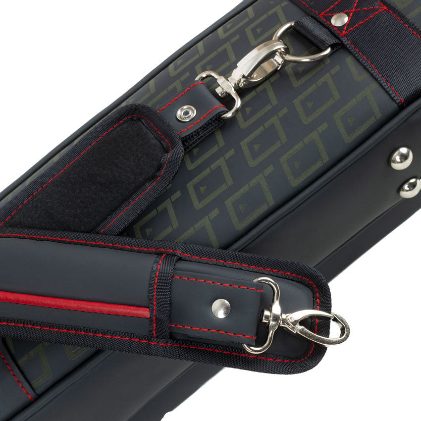 Cuetec 95-750 Pro Line 2x4 Hard Professional Pool Cue Case - Black