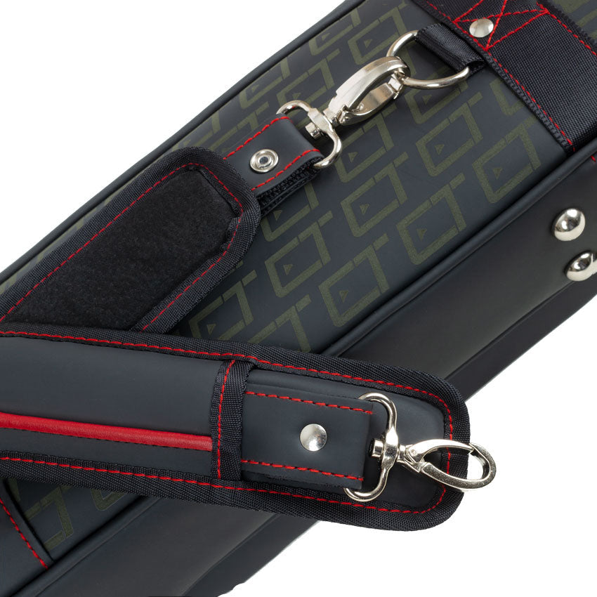Cuetec Pro Line 4x8 Soft Pool Cue Case - Black