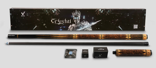 EVO Crystal Umber Crest No Wrap Pool Cue Maxbing Edition 3