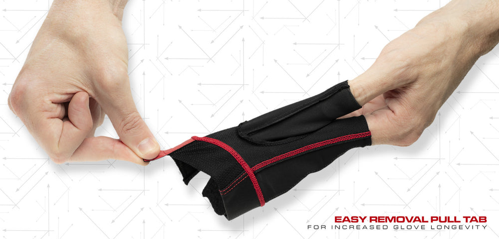 Cuetec Axis Billiard Glove - Left Bridge Hand