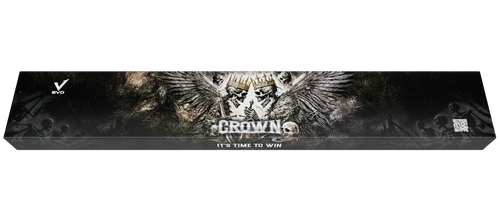 EVO Crown Royal Black Pool Cue with Black Crocodile Wrap Maxbing Edition 2