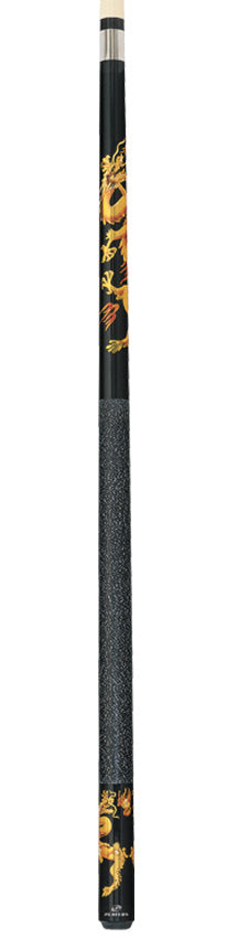 Players D-DRG Artistic Series Pool Cue - Golden Dragon