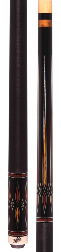Dufferin DOE106 Pool Cue - Exotic Obsidian with Linen Wrap