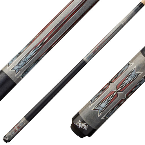 Dufferin D401 Pool Cue with Linen Wrap - Silverstone 1