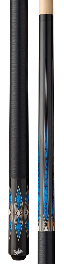 Dufferin D404 Pool Cue with Linen Wrap - Midnight Horizon