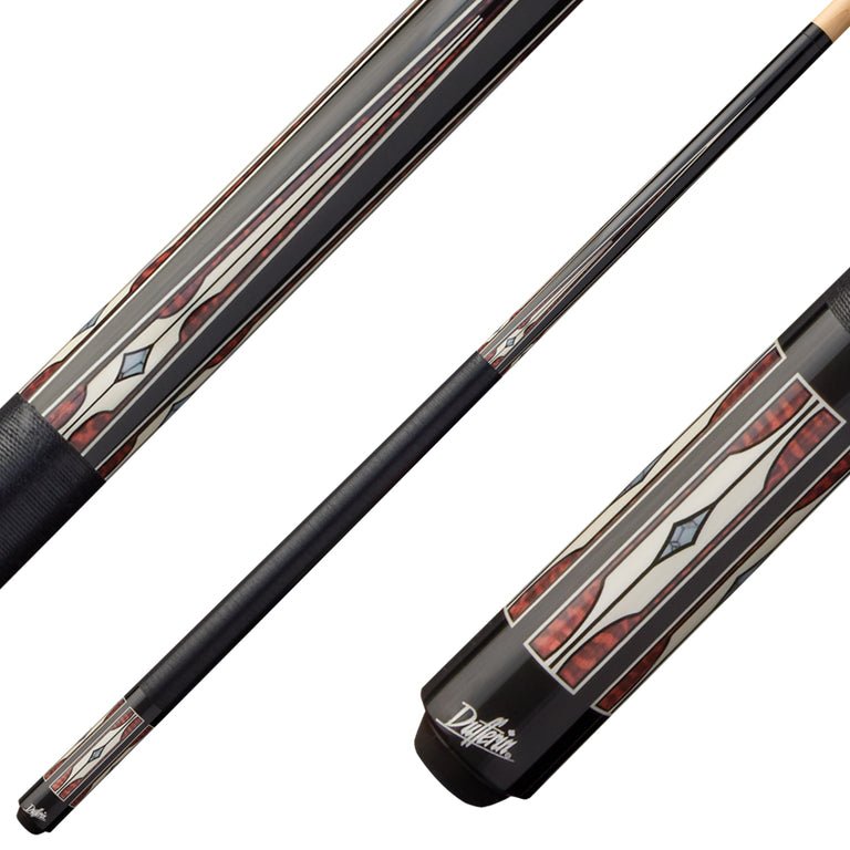 Dufferin D405 Pool Cue with Linen Wrap - Emberwood