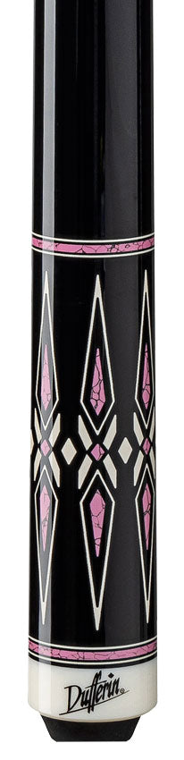 Dufferin D491 Classic Cue - Pink Granite with Linen Wrap 2