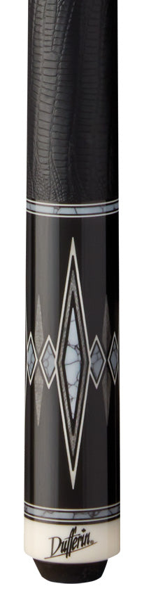 Dufferin D501 Slate Shadow Pool Cue with Leather Wrap