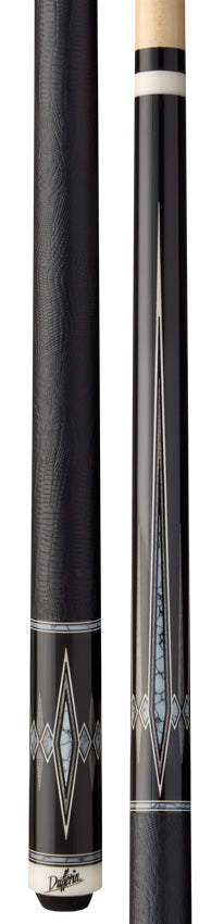 Dufferin D501 Slate Shadow Pool Cue with Leather Wrap