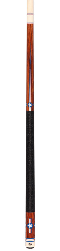 Viking Defender Series Rosewood with Roundel Emblem Inlays Pool Cue - DF1500 6