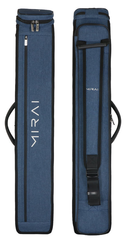Mirai MRIS35BL 3x5 Blue Hybrid Soft Pool Cue Case