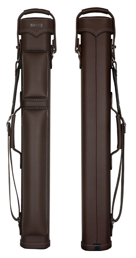 Holly Reborn HR24BR 2x4 Hard Pool Cue Case - Brown