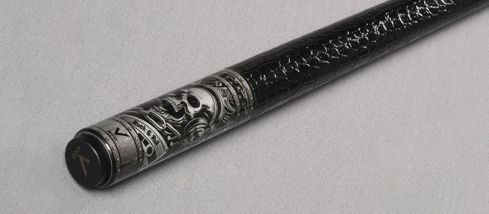 EVO Rebel Leather Wrap Pool Cue Maxbling Edition