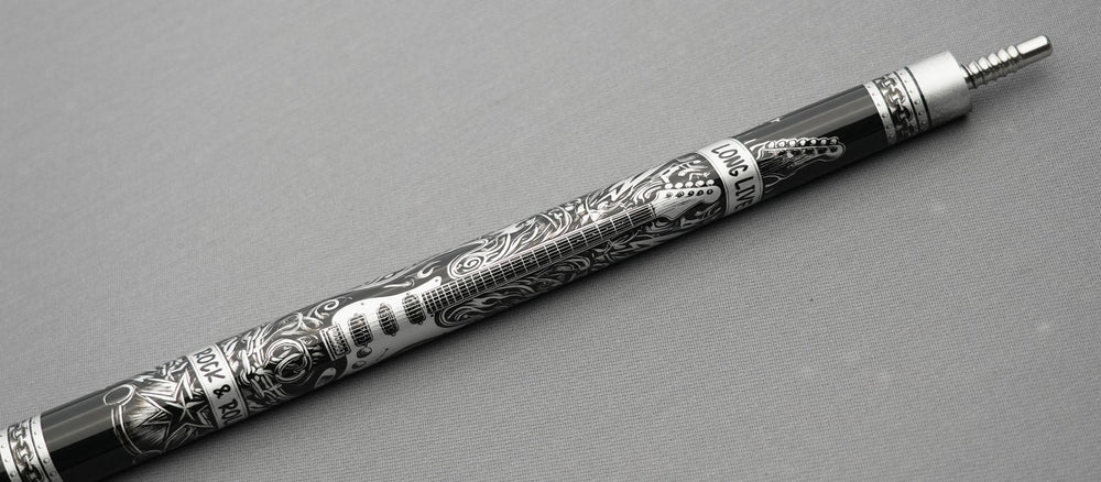 EVO Rebel Leather Wrap Pool Cue Maxbling Edition