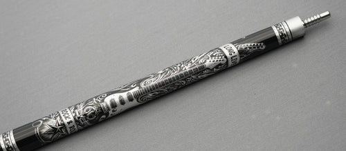 EVO Rebel Leather Wrap Pool Cue Maxbling Edition 5