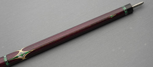 EVO Royale Garnet Crest No Wrap Pool Cue Maxbing Edition 5