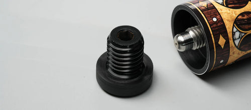 EVO Crown Series Ancient Oak Leather Wrap Pool Cue Maxbing Edition 6