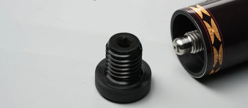 EVO Crown Royal Black Pool Cue with Black Crocodile Wrap Maxbing Edition 6