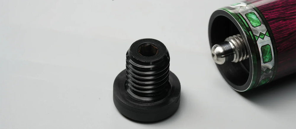 EVO Royale Garnet Crest No Wrap Pool Cue Maxbing Edition