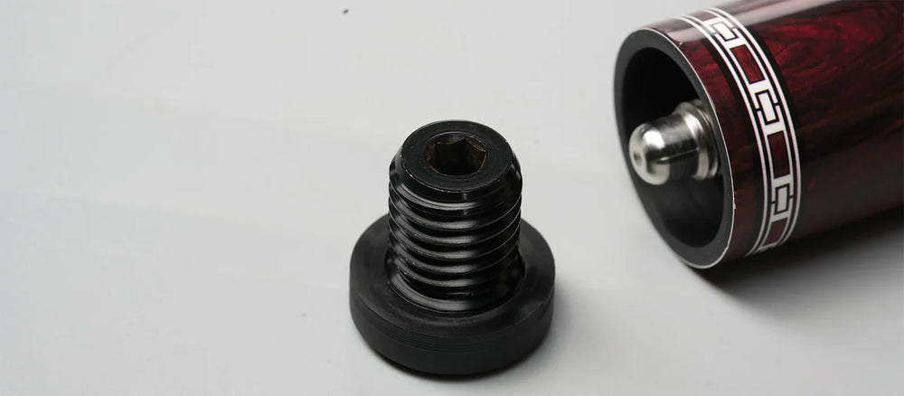 EVO MEG Crimson Jaw No Wrap Pool Cue Maxbing Edition