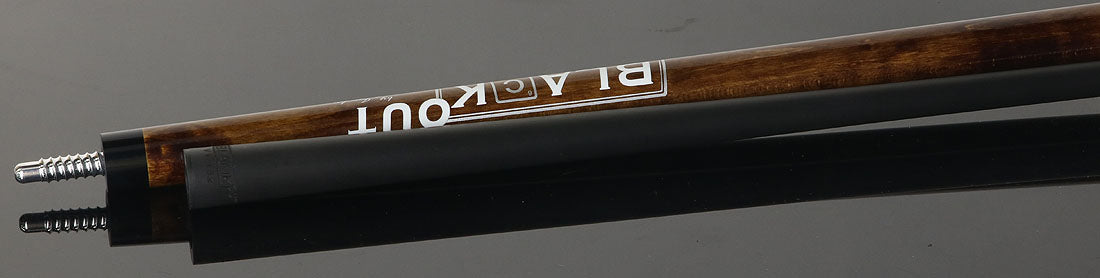 Jacoby BlaCkOut JACBKOUTBR No Wrap Break/Jump Cue - Brown