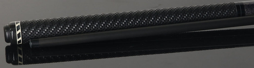 Jacoby BlaCkOut JACBKOUTSGGY Sport Wrap Carbon Fiber Break/Jump Cue - Gray