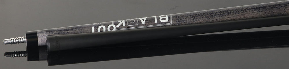 Jacoby BlaCkOut JACBKOUTSGGY Sport Wrap Carbon Fiber Break/Jump Cue - Gray