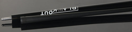 Jacoby BlaCkOut JACBKOUTSGBK Sport Wrap Carbon Fiber Break/Jump Cue - Black 4