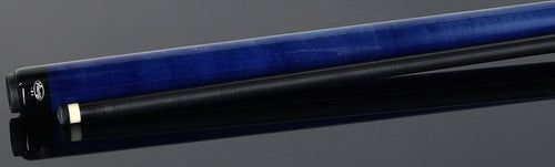 Viking Motore Series Midnight Black with 4 Blue Inlaid Points Play Cue with 12.5mm Siege Carbon Fiber Shaft 2