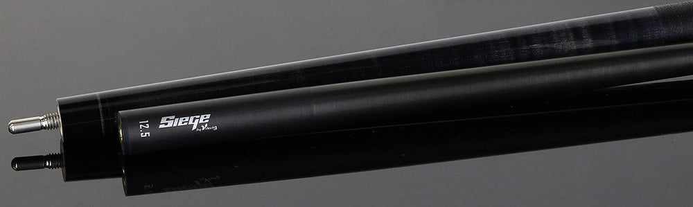 Viking Kayano Series Play Smoke Gray Stain Pool Cue with 12.5mm Siege Carbon Fiber Play Shaft