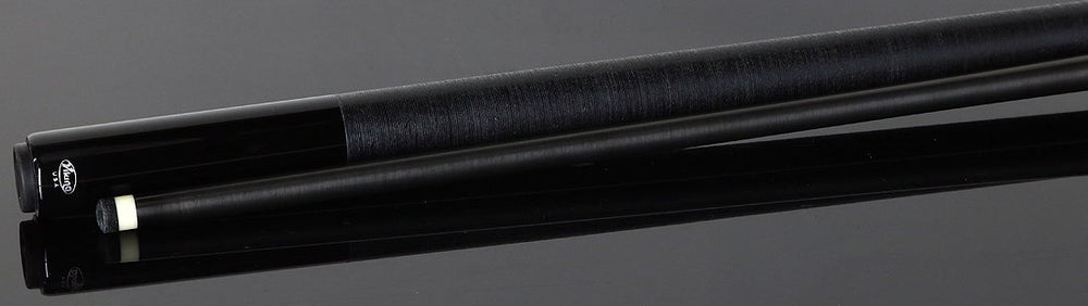 Viking Ovation Series Midnight Black Stained Maple Play Cue with 12.5mm Siege Carbon Fiber Shaft