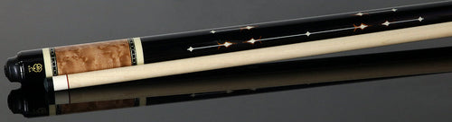 McDermott Walnut Stained Maple with Bone Urethane and Cocobolo Inlays Cue of the Month with G-Core Shaft 3