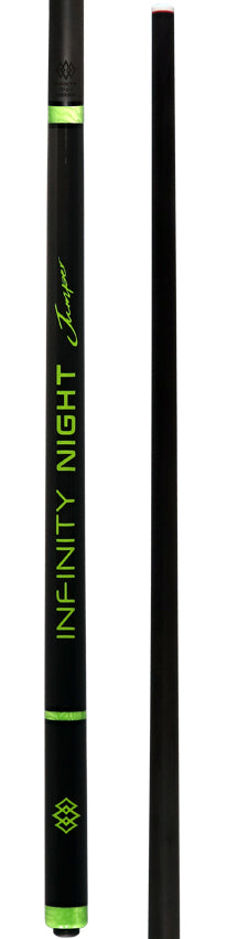 Infinity Night Jumper Carbon Fiber Jump Cue - Green 5