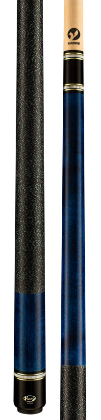 Viking ST0407 Storm Series Play Cue - Ocean Blue-Stained Maple 3