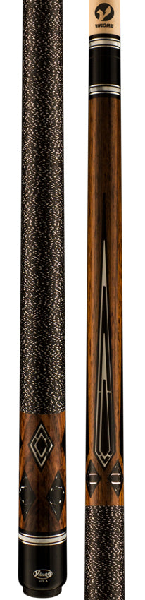 Viking MT0500 Motore Series Rosewood with 116 Mirror and Black Inlays Play Cue