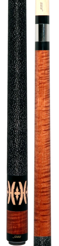 Joss JSM10-DIS Pool Cue - Nutmeg-Stained Curly Maple with Maple Inlays 5