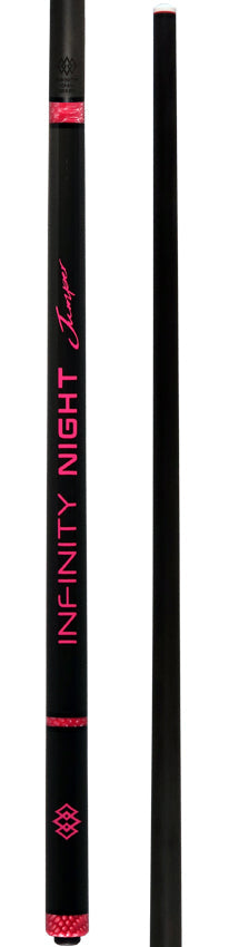 Infinity Night Jumper Carbon Fiber Jump Cue - Pink 5