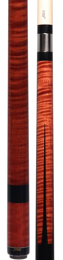 Joss Nutmeg-Stained Maple with Black Points Pool Cue - JC20-06