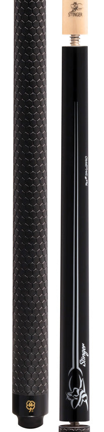 McDermott NG08 Stinger Break/Jump Cue - Black and Gray with Sport Wrap