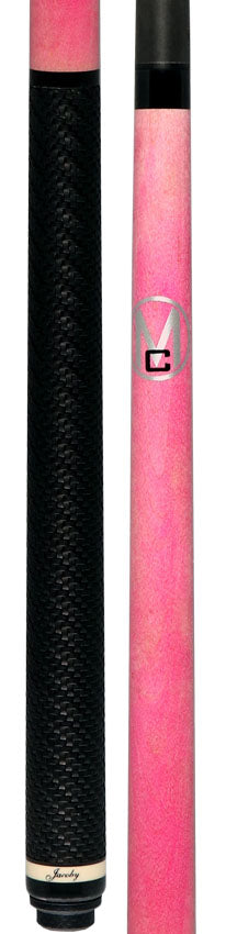 Jacoby Custom JACMCSGPNK Monster Crush Break Cue with Sport Grip - Pink