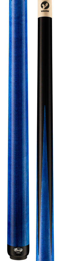 Viking MT0117 Motore Series Play Cue - Midnight Black with 4 Blue Inlaid Points 3