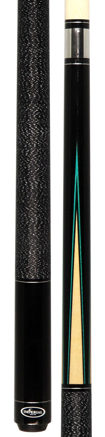 Imperial 13-780 Traditional Series Pool Cue - Black with 4 Natural Points