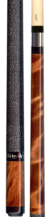 Joss Cocoa-Stained Maple with Pearl Inlays Pool Cue - JSCU-14