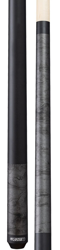 Players ENS3 Energy Series Wrapless Pool Cue - Matte Gunmetal Smoke