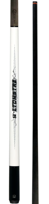 Little Monster LMJC3PWH 3 Piece Jump Cue with Carbon Fiber Shaft - Electro-Optic White