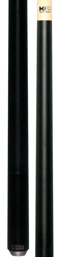 K2 KL106 Matte Black Pool Cue with 12.50mm K2 LD Shaft