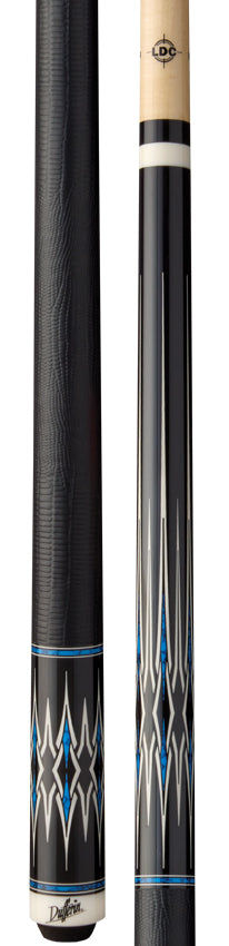 Dufferin D503 Pool Cue with Lizard Embossed Leather Wrap - Blue Ridge