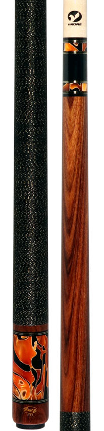 Viking TW1300 Twilight Series Play Cue - Pau Ferro Forearm with Raging Fury Premium Pearl